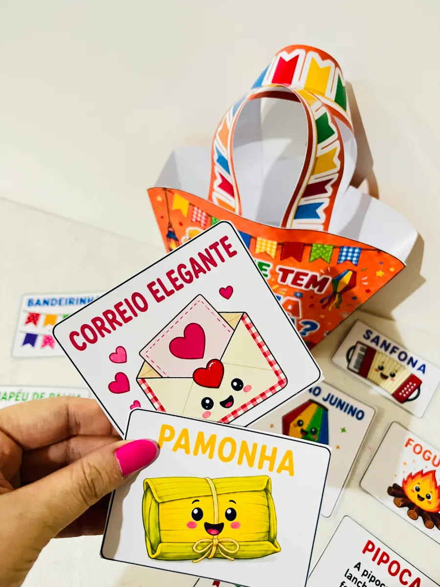 Sacolinhas "O que tem na Festa Junina?"- Recurso Pedagógico — Datas comemorativas para 1º ano: Um recurso encantador para…
