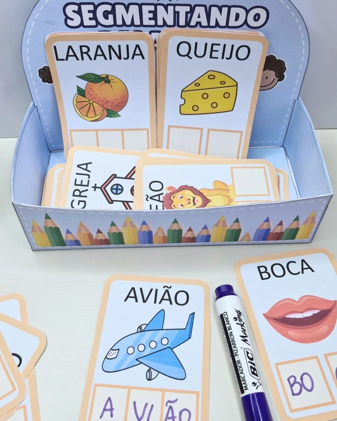 Segmentando palavras em sílabas atividade consciência silábica alfabetização PDF para imprimir — amostra 1: Material…