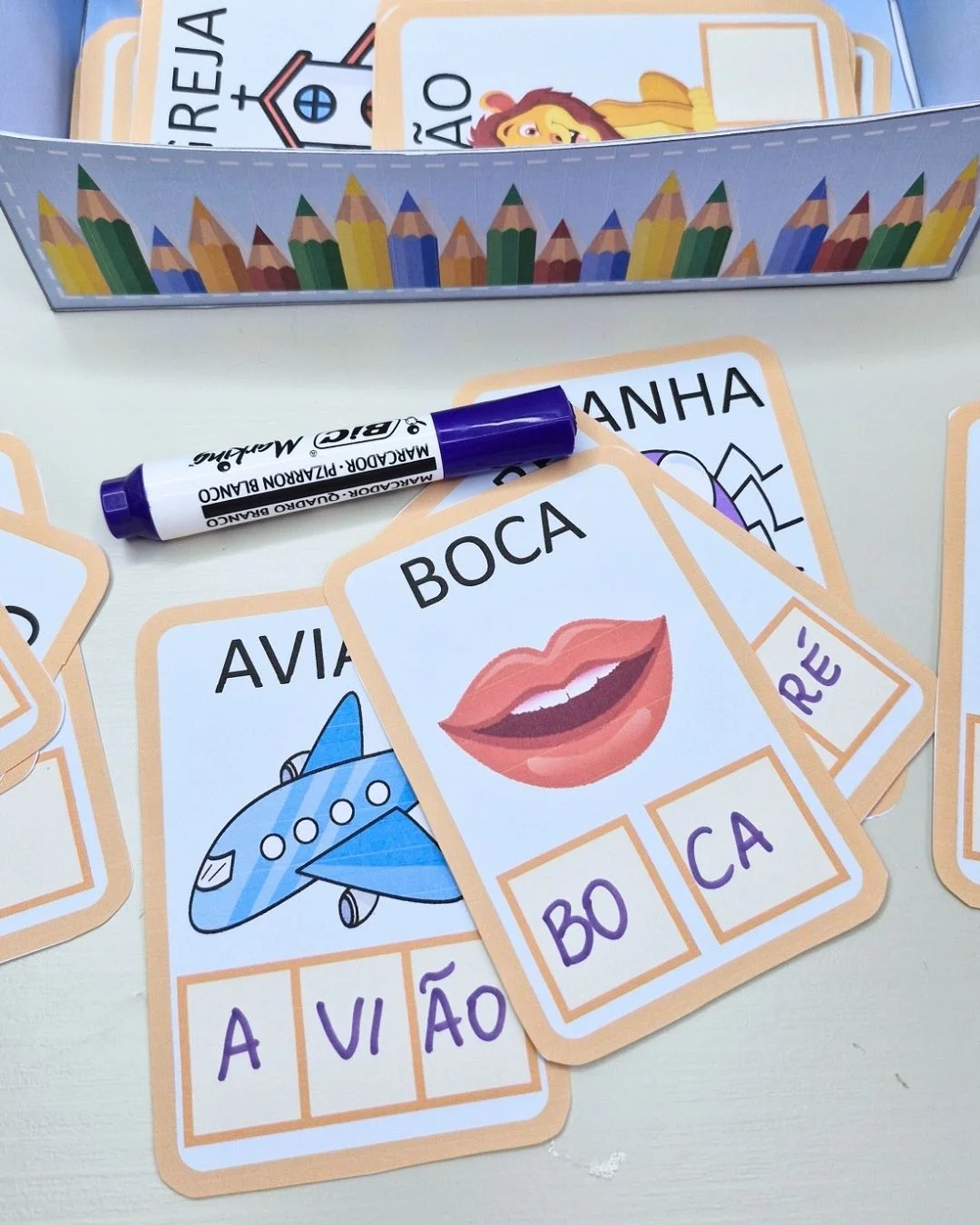 Segmentando palavras em sílabas atividade consciência silábica alfabetização PDF para imprimir — Alfabetização para Todas…