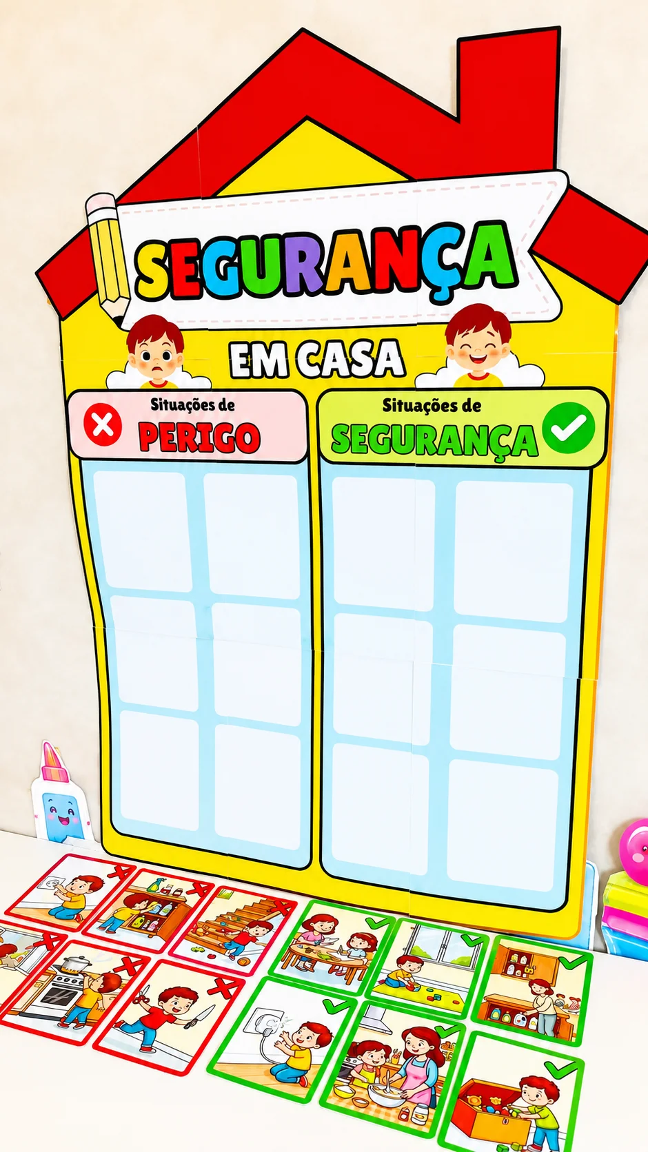 Segurança Doméstica - Situações de Perigo e Segurança — amostra 1: Segurança Doméstica - Situações de Perigo e Segurança Segurança Doméstica - Situações de Perigo e Segurança — amostra 1: Segurança Doméstica - Situações de Perigo e Segurança