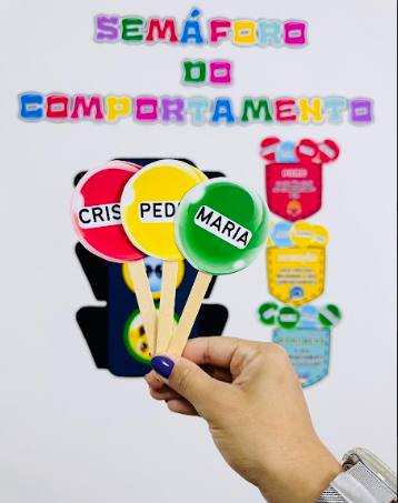 Semáforo do comportamento: divertidamente – PDF para Imprimir — amostra 1: O que vem no material Semáforo do comportamento: divertidamente – PDF para Imprimir — amostra 1: O que vem no material