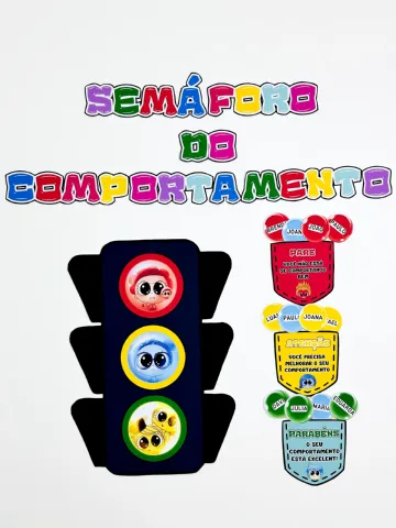 Semáforo do Comportamento - ENSINO FUNDAMENTAL — capa do material