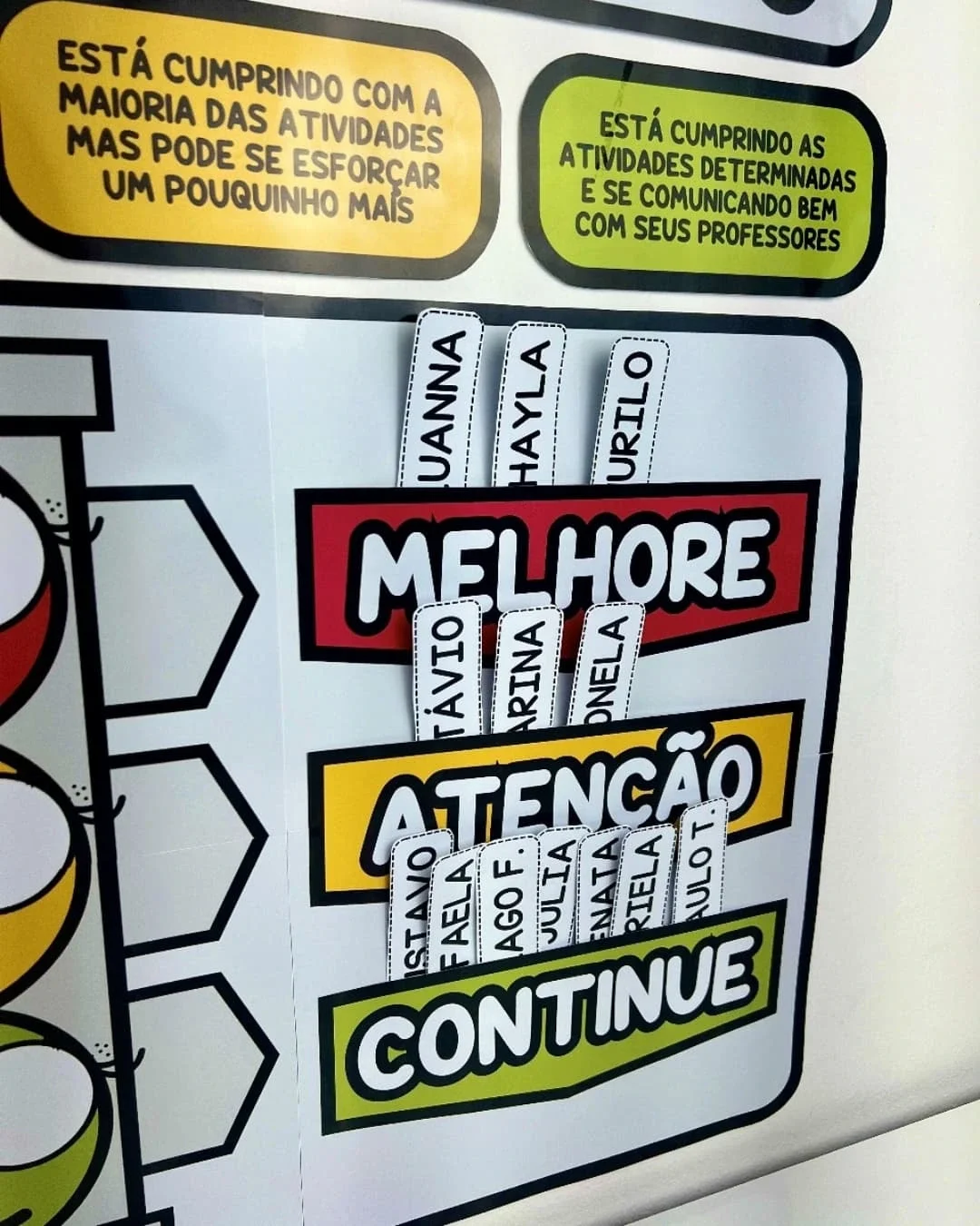 Semáforo do comportamento – PDF para Imprimir — amostra 3: Que tal tornar o acompanhamento do comportamento das crianças…