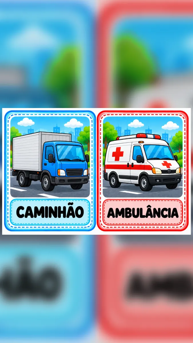 Semana do Trânsito GRATUITO – Kit Trânsito com Painel + 20 Cards — amostra 4: Recurso gratuito para a Semana do Trânsito
