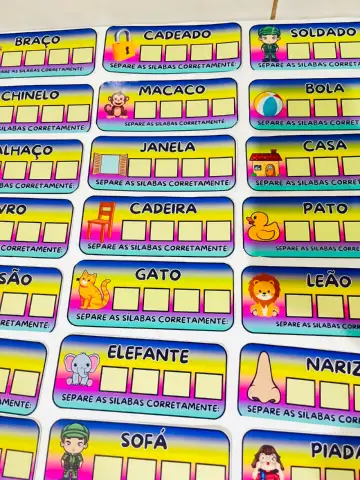 Separe as Sílabas: Atividades de Alfabetização para Imprimir Infantil — amostra 1: Recomendações de Impressão e Durabilidade