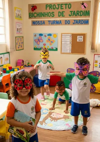 Sequência Bichinhos do Jardim para Crianças de 2 a 5 Anos — amostra 2: O que está incluído Sequência Bichinhos do Jardim para Crianças de 2 a 5 Anos — amostra 2: O que está incluído