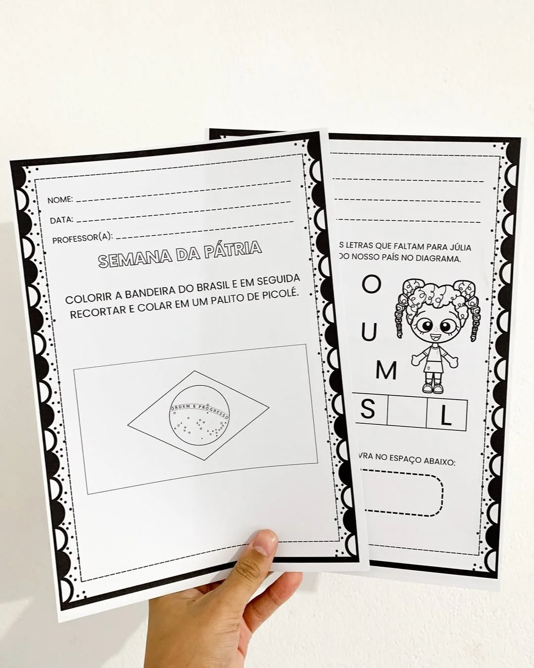 SEQUÊNCIA DE ATIVIDADES – INDEPENDÊNCIA DO BRASIL — amostra 1: O que vem no material