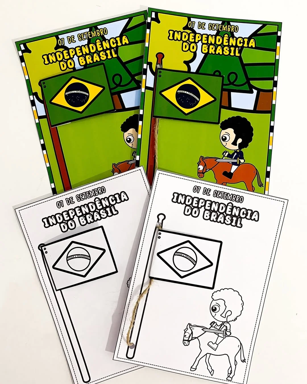SEQUÊNCIA DE ATIVIDADES – INDEPENDÊNCIA DO BRASIL — amostra 5: Um kit completo para trabalhar a Independência do Brasil de…