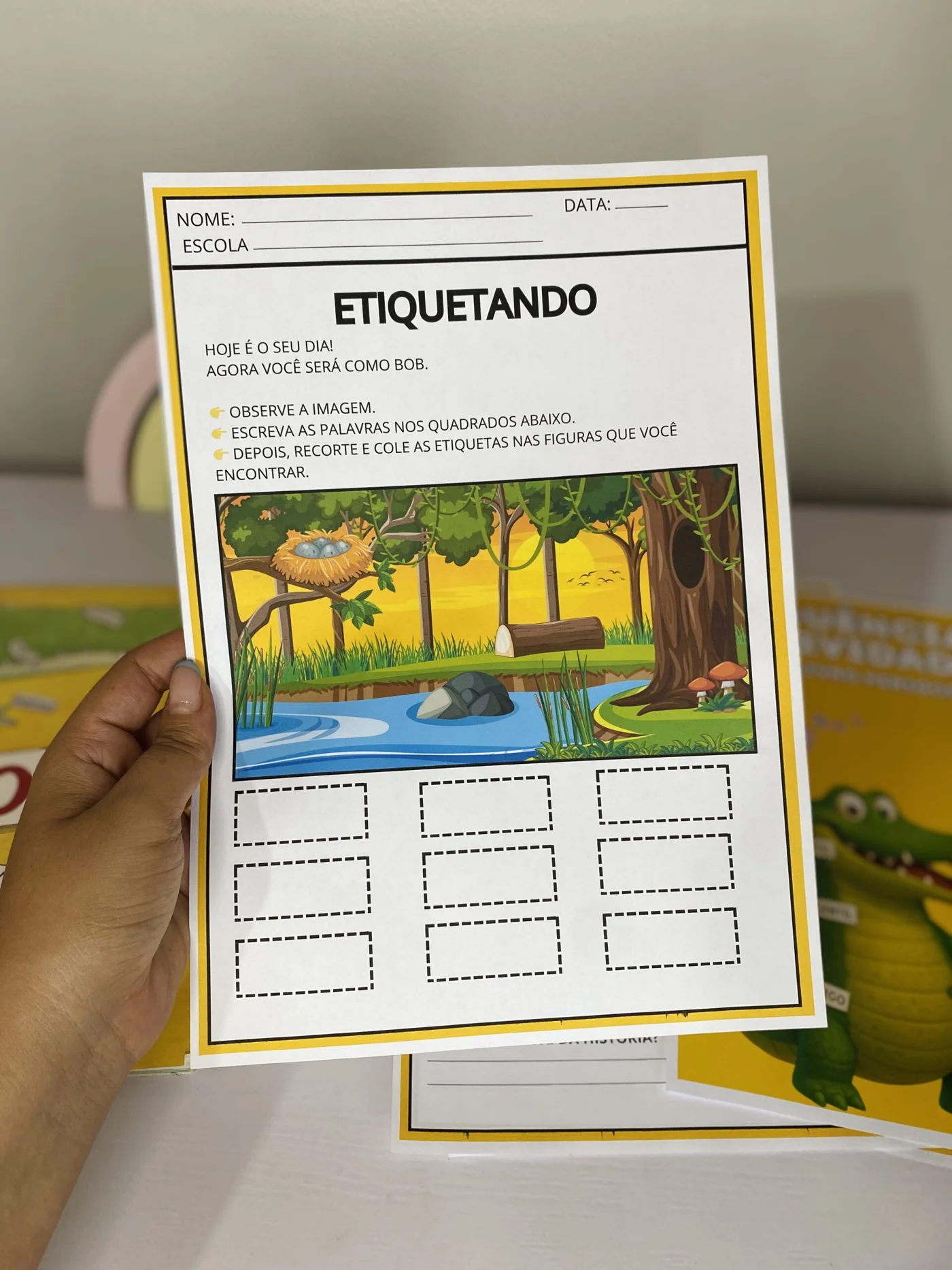 Sequência de atividades Livro perigoso — amostra 4: Professora, você conhece o livro Perigoso