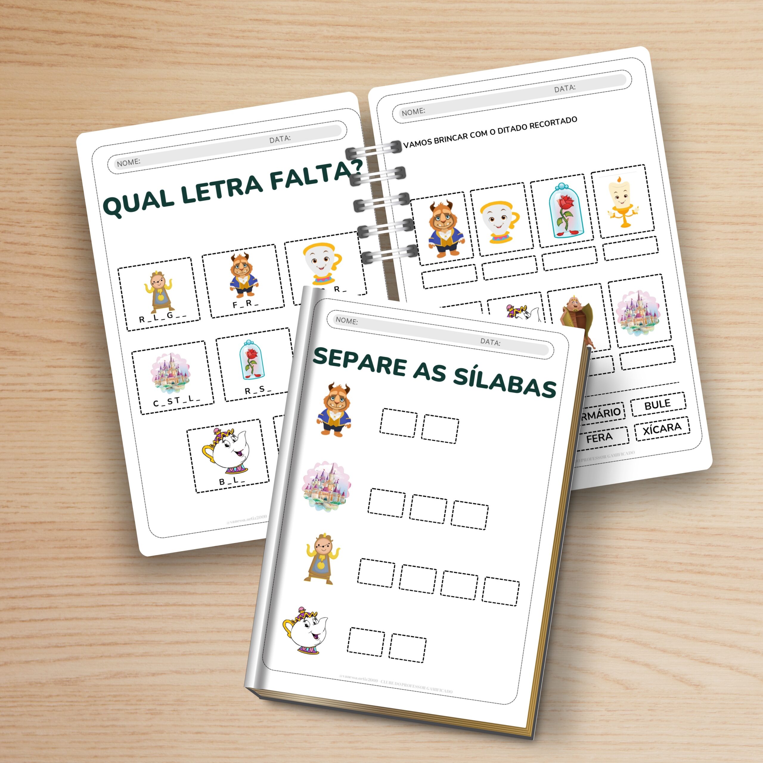 Sequencia didática: a bela e a fera | Educação Infantil e Anos Iniciais — amostra 3: Formato e entrega Sequencia didática: a bela e a fera | Educação Infantil e Anos Iniciais — amostra 3: Formato e entrega