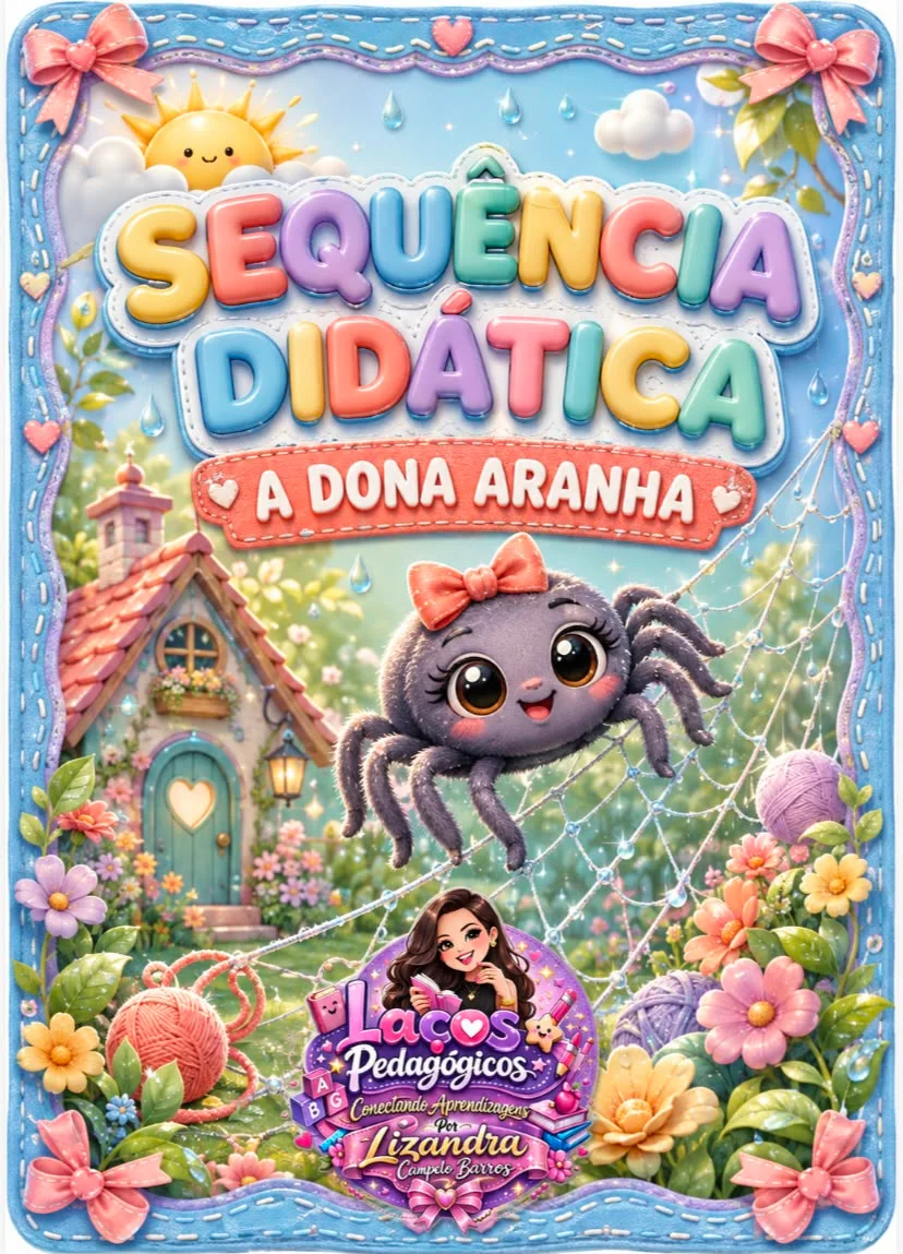 Sequência Didática — A Dona Aranha — amostra 1: Uma sequência didática lúdica e cuidadosamente elaborada para trabalhar a… Sequência Didática — A Dona Aranha — amostra 1: Uma sequência didática lúdica e cuidadosamente elaborada para trabalhar a…