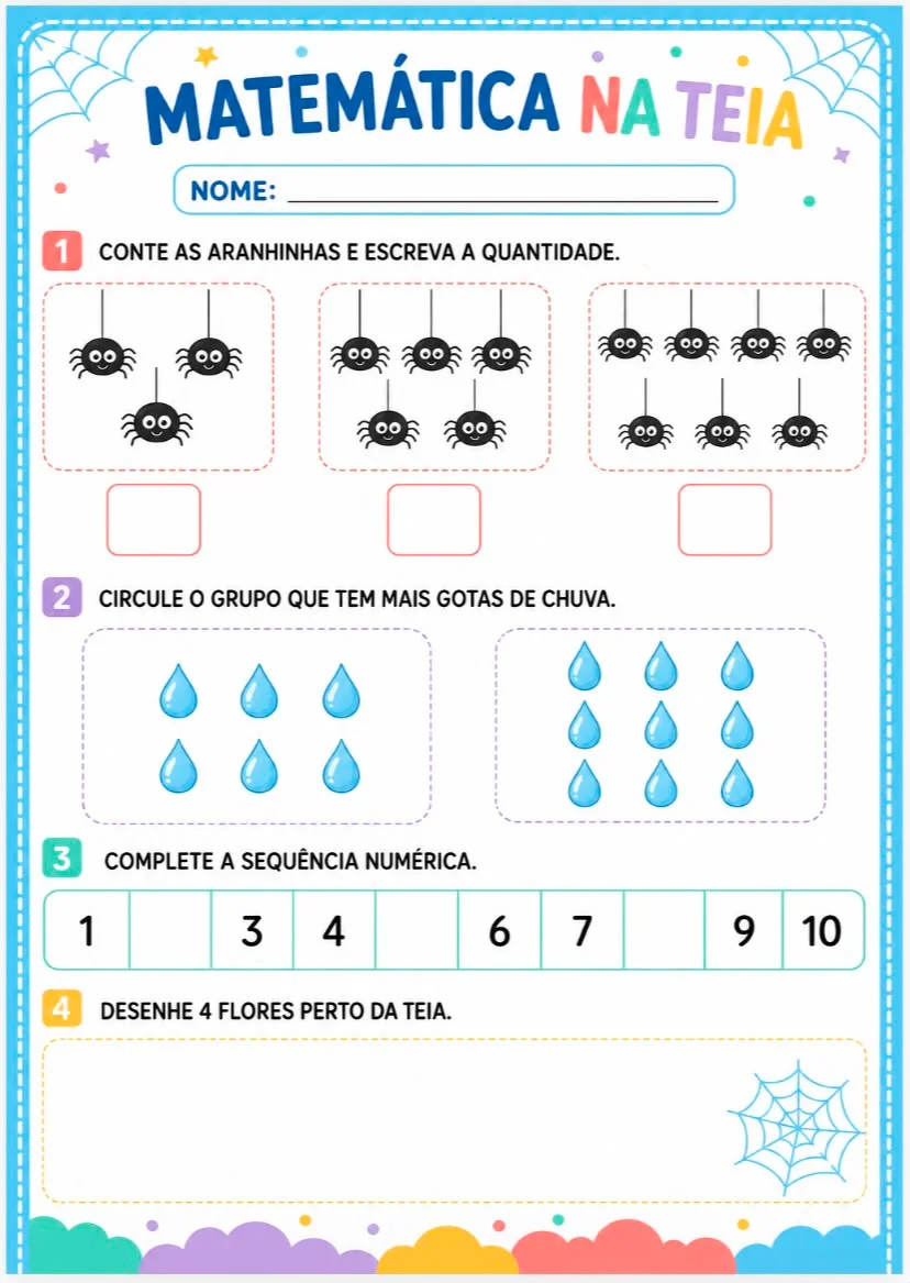 Sequência Didática — A Dona Aranha — amostra 5: Uma sequência didática lúdica e cuidadosamente elaborada para trabalhar a… Sequência Didática — A Dona Aranha — amostra 5: Uma sequência didática lúdica e cuidadosamente elaborada para trabalhar a…