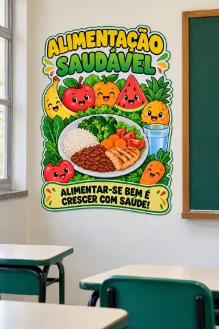 Sequência Didática de Educação Alimentar — amostra 6: Roteiro interdisciplinar com atividades, investigação e painel para…