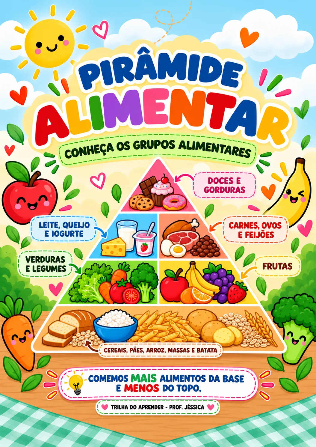 Sequência Didática – Dia Mundial da Alimentação | 16 de Outubro — amostra 1: 🍎 SEQUÊNCIA DIDÁTICA – DIA MUNDIAL DA…