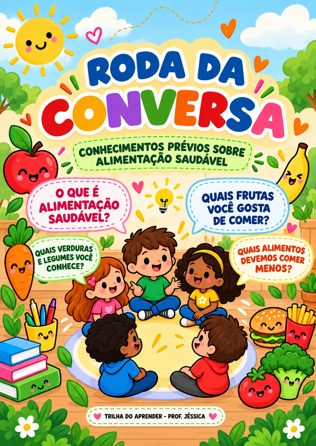 Sequência Didática – Dia Mundial da Alimentação | 16 de Outubro — amostra 2: Sequência didática com 28 páginas, versões…