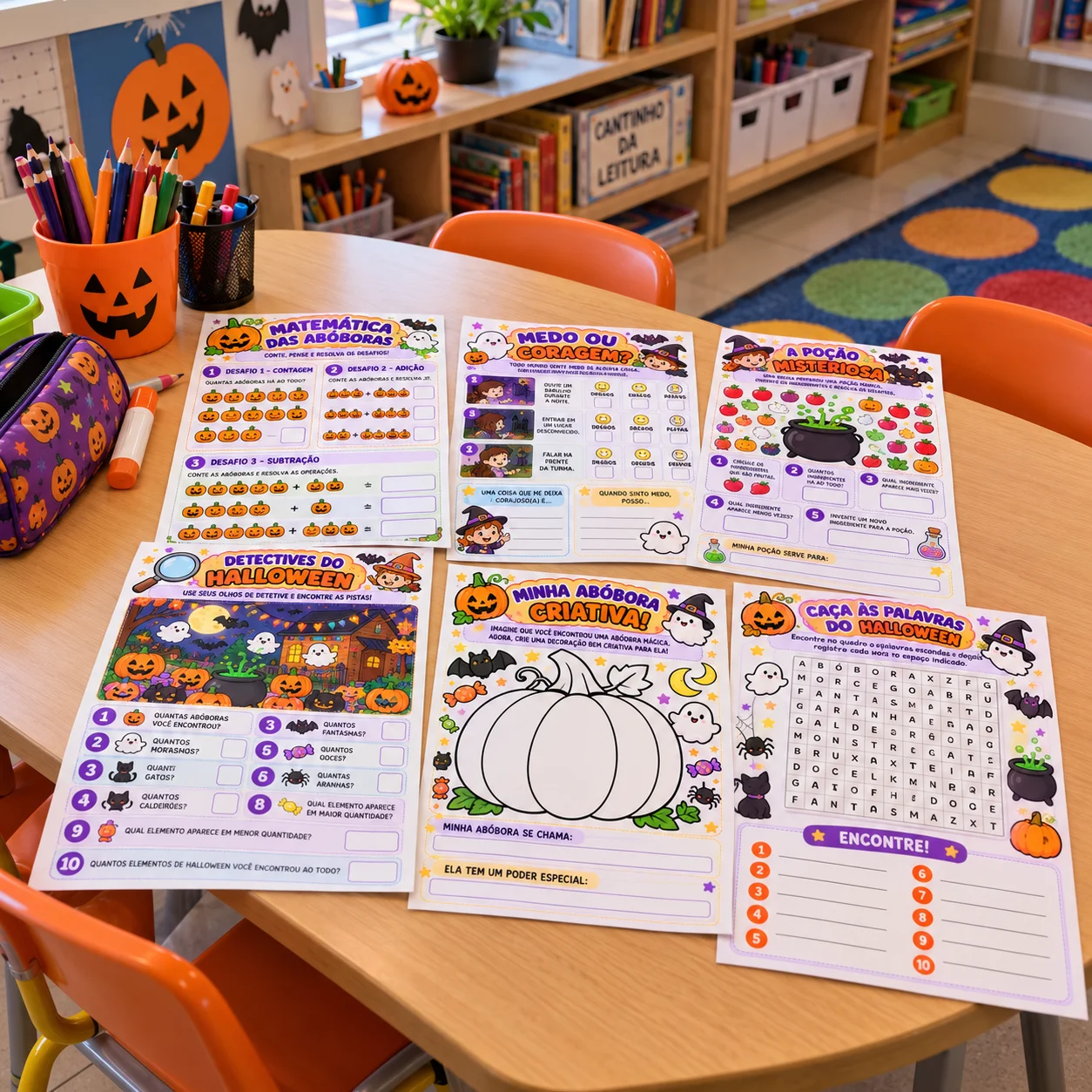 Sequência didática halloween - alfabetização 1° e 2 ° anos — amostra 1: 🎃 SEQUÊNCIA DIDÁTICA DE HALLOWEEN – KIT DE…