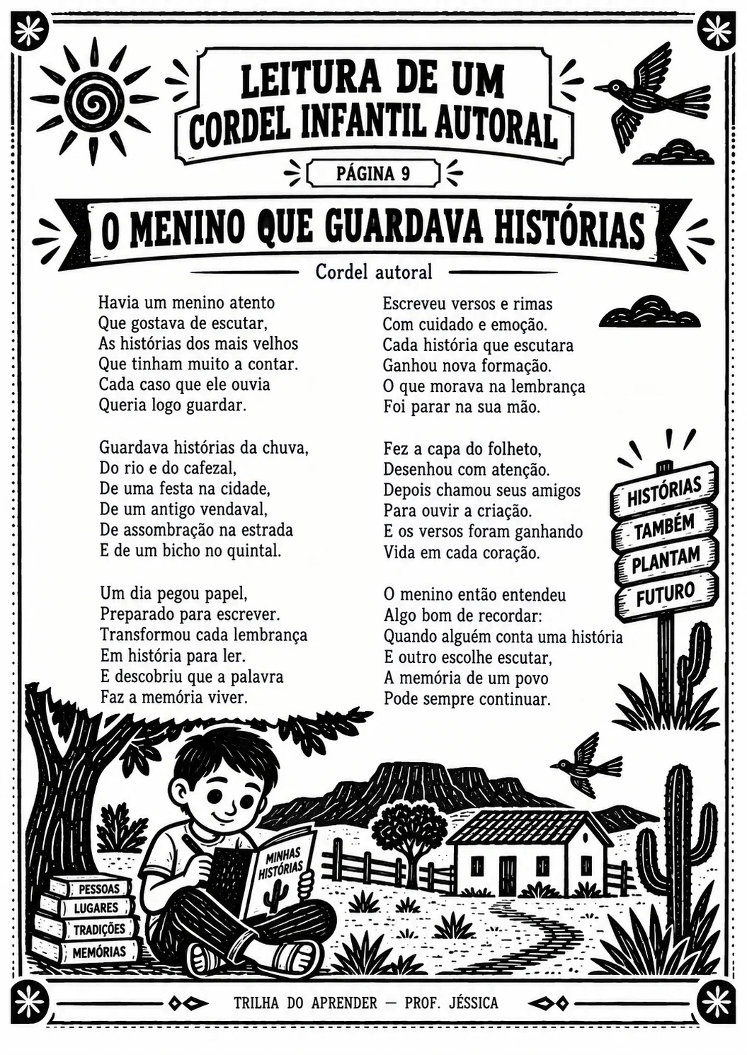 SEQUÊNCIA DIDÁTICA – LITERATURA DE CORDEL | 3º, 4º E 5º ANOS — amostra 3: Sequência completa sobre Literatura de Cordel com… SEQUÊNCIA DIDÁTICA – LITERATURA DE CORDEL | 3º, 4º E 5º ANOS — amostra 3: Sequência completa sobre Literatura de Cordel com…