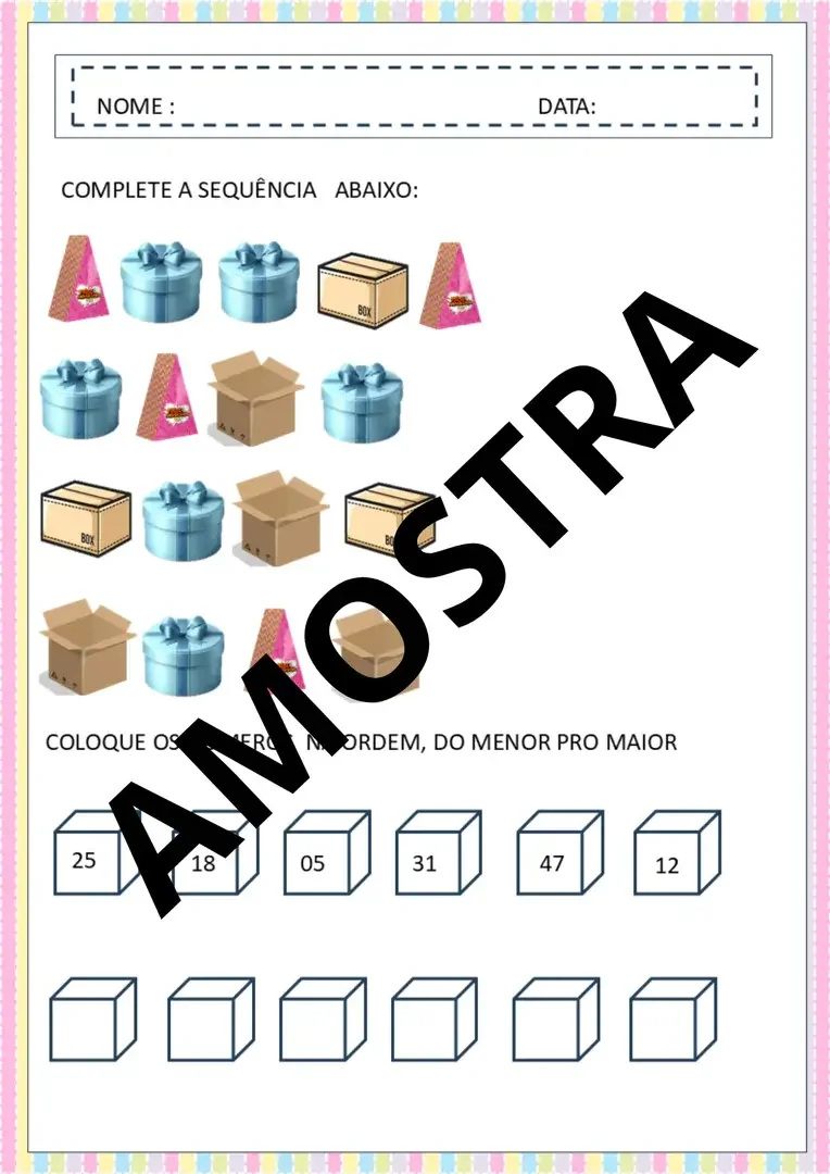 sequência didática +luva de história o homem que amava caixas — amostra 2: Esta Sequência Didática baseada na obra de…