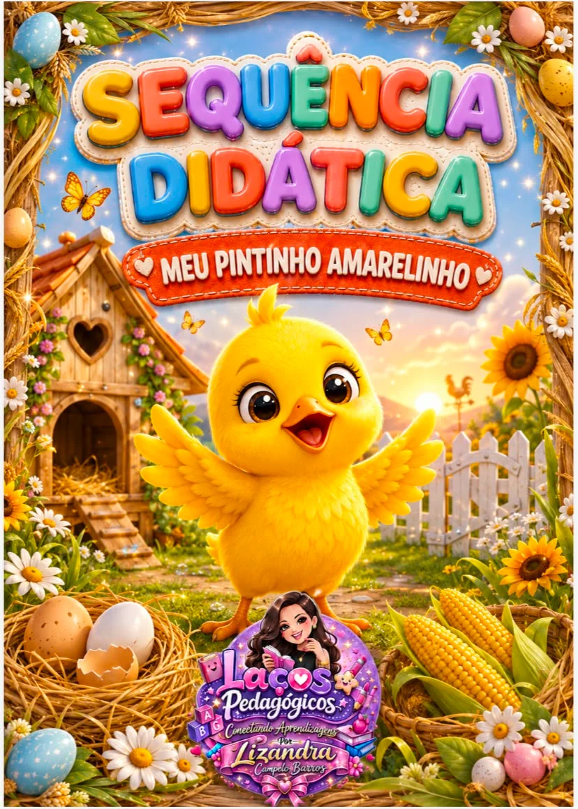 Sequência Didática — Meu Pintinho Amarelinho — amostra 1: Um material completo para explorar a música de forma lúdica,…