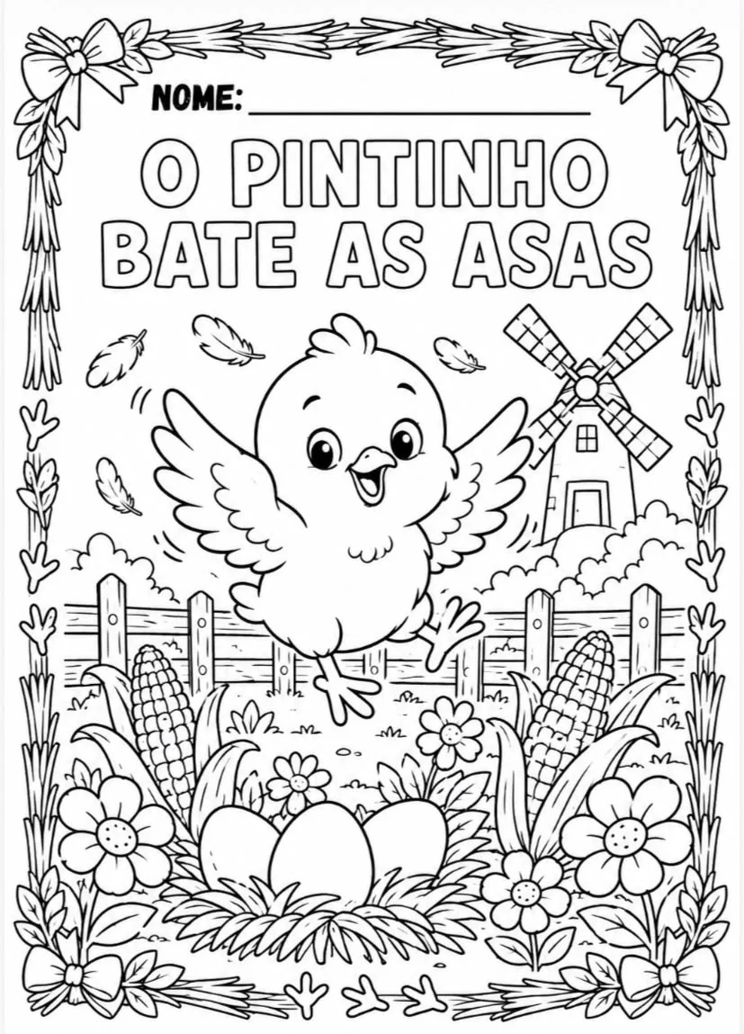 Sequência Didática — Meu Pintinho Amarelinho — amostra 7: Um material completo para explorar a música de forma lúdica,…
