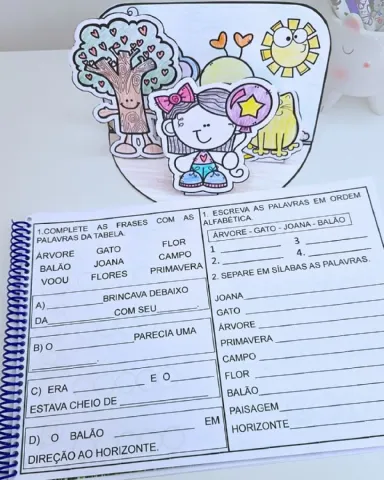 Sequência Didática – O Balão Colorido – PDF para Imprimir — amostra 3: Formato e entrega