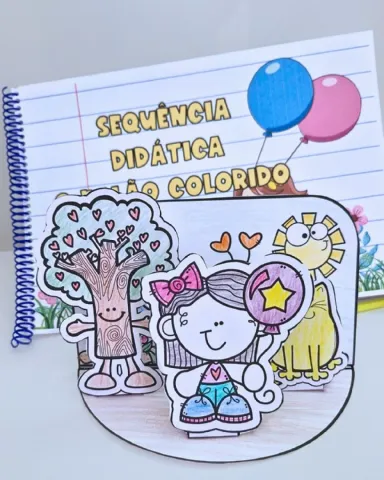 Sequência Didática – O Balão Colorido – PDF para Imprimir — amostra 5: Torne o processo de alfabetização muito mais…