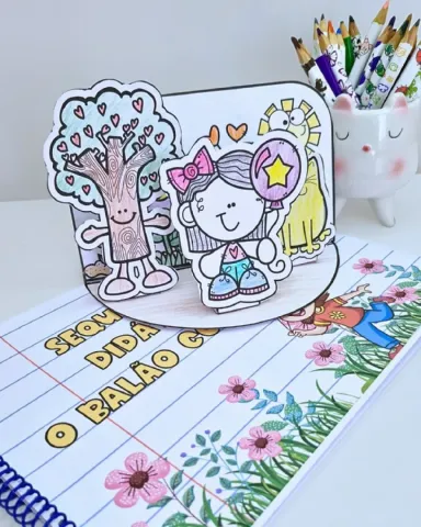 Sequência Didática – O Balão Colorido – PDF para Imprimir — capa do material