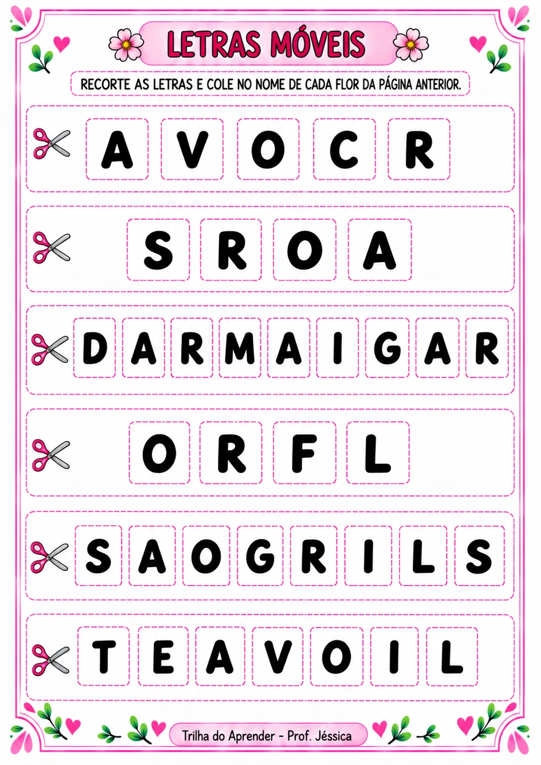 SEQUÊNCIA DIDÁTICA – O CRAVO E A ROSA 🌹 — amostra 3: Um material pensado para trabalhar a tradicional cantiga O Cravo e a…