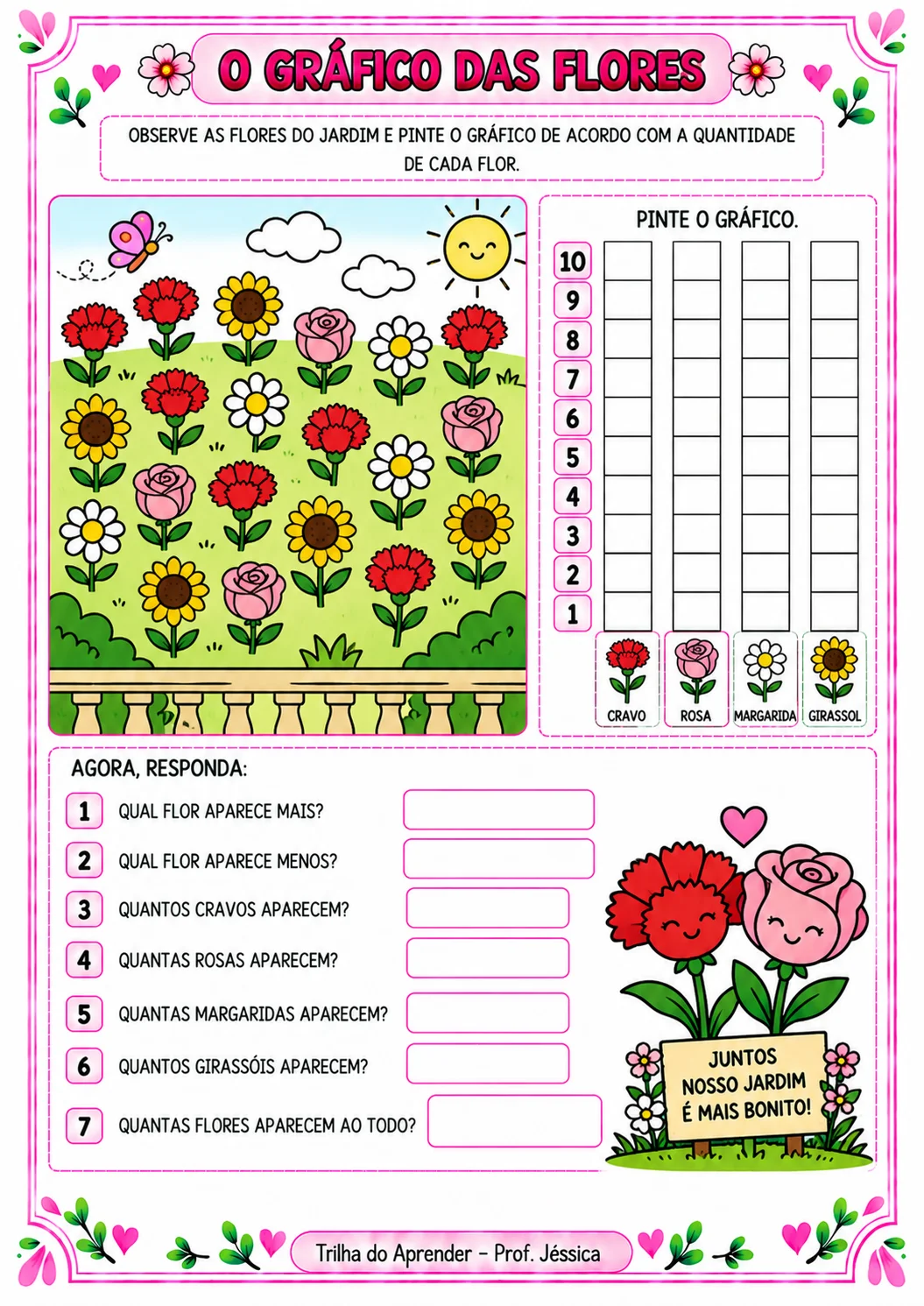 SEQUÊNCIA DIDÁTICA – O CRAVO E A ROSA 🌹 — amostra 5: Um material pensado para trabalhar a tradicional cantiga O Cravo e a…