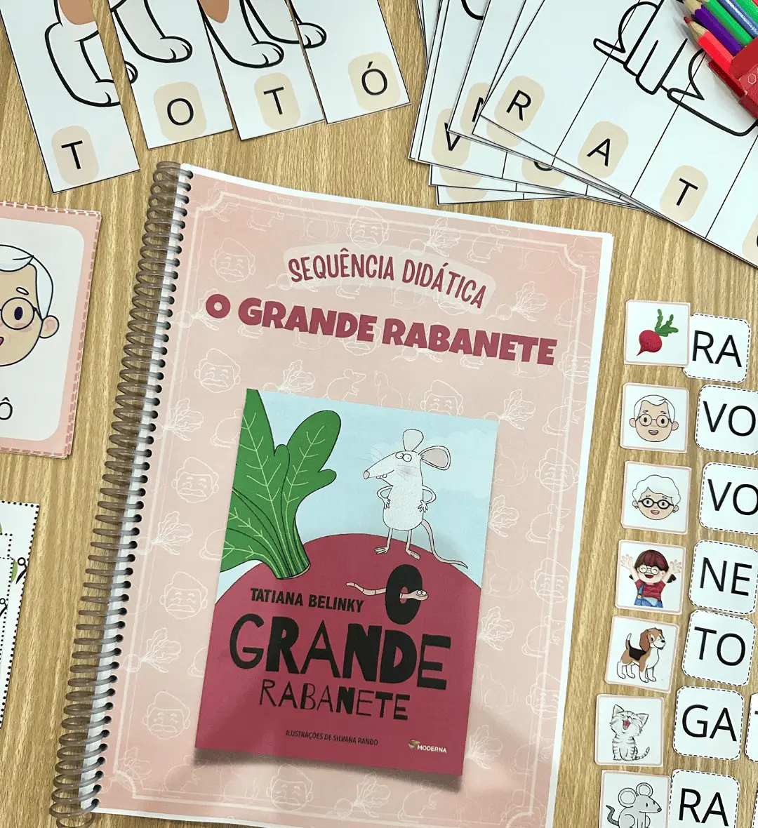 Sequência Didática O Grande Rabanete | PDF Educação Infantil — amostra 1: O arquivo Sequência o Grande Rabanete inclui 39…