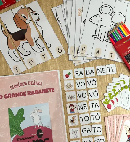 Sequência Didática O Grande Rabanete | PDF Educação Infantil — capa do material