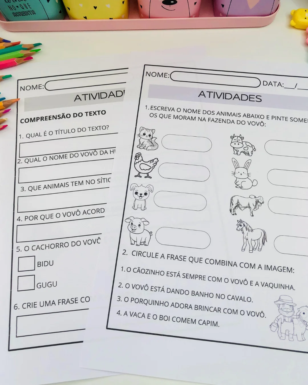 Sequência Didática O Sítio do Vovô — 2º ano — amostra 3: Um recurso prático e divertido para enriquecer suas aulas