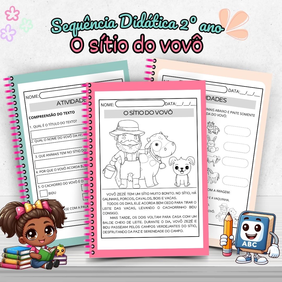SEQUÊNCIA DIDÁTICA: O SÍTIO DO VOVÔ 2º ano – PDF para Imprimir — Ciências para 2º ano: O Sítio do Vovô é uma atividade…