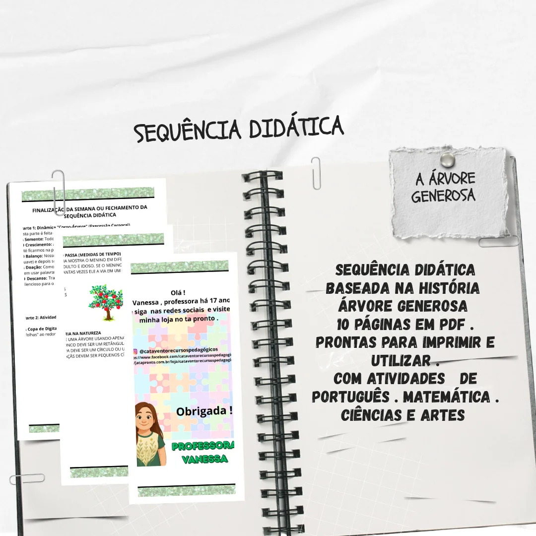 Roteiro de aulas Árvore generosa , interdisciplinar — amostra 2: Explore o clássico "A Árvore Generosa" com atividades que…