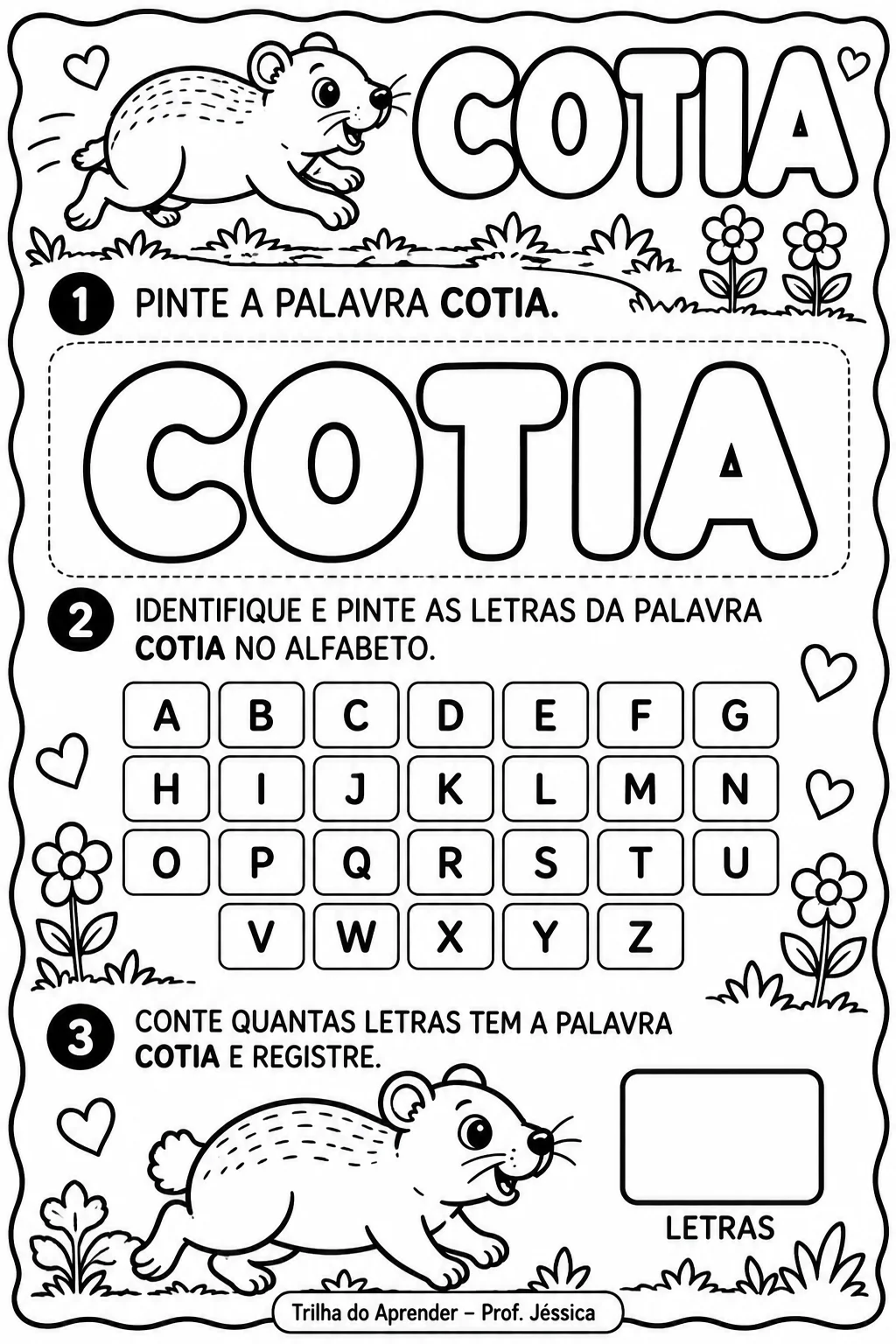 SEQUÊNCIA DIDÁTICA – PARLENDA CORRE COTIA | JARDIM II — amostra 6: Sequência Didática Corre Cotia – Jardim II com mais de…