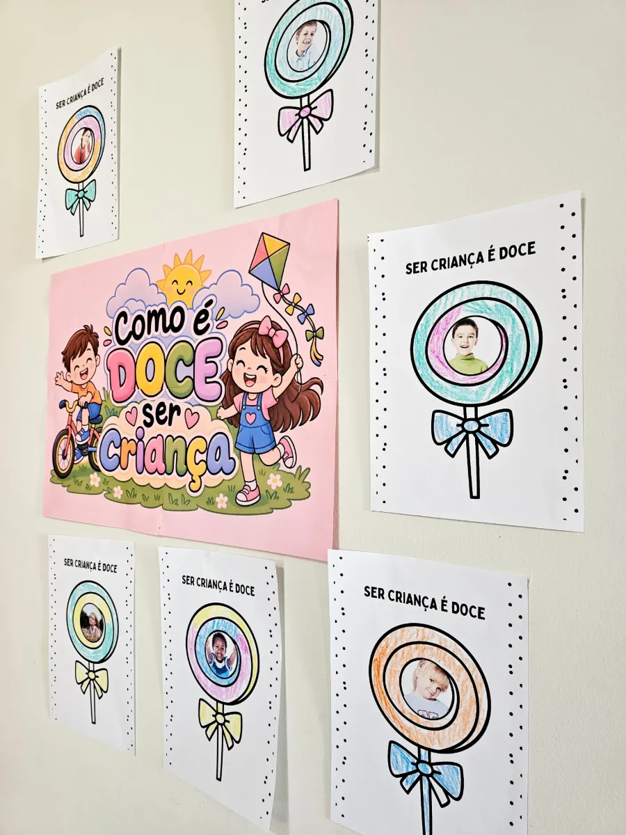 🍬 SER CRIANÇA É DOCE! Uma lembrança açucarada de amor! 💖 — amostra 3: 🌈🍭 Transforme o Dia das Crianças em um momento…