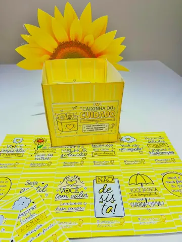 Setembro Amarelo - Caixinha do Cuidado e Afetividade — amostra 2: ❤️UM PEQUENO GESTO PODE TRANSFORMAR O DIA DE UMA CRIANÇA