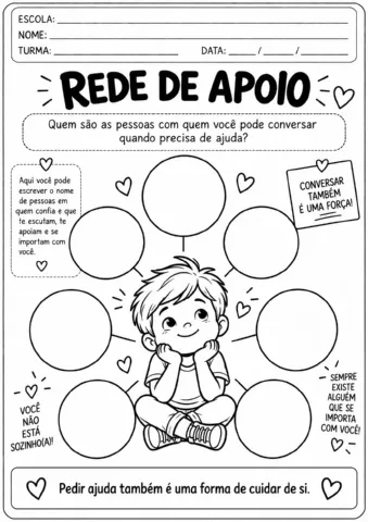 Setembro Amarelo: Kit com 11 Atividades para Valorizar a Vida — amostra 7: Um kit com 11 atividades socioemocionais para…