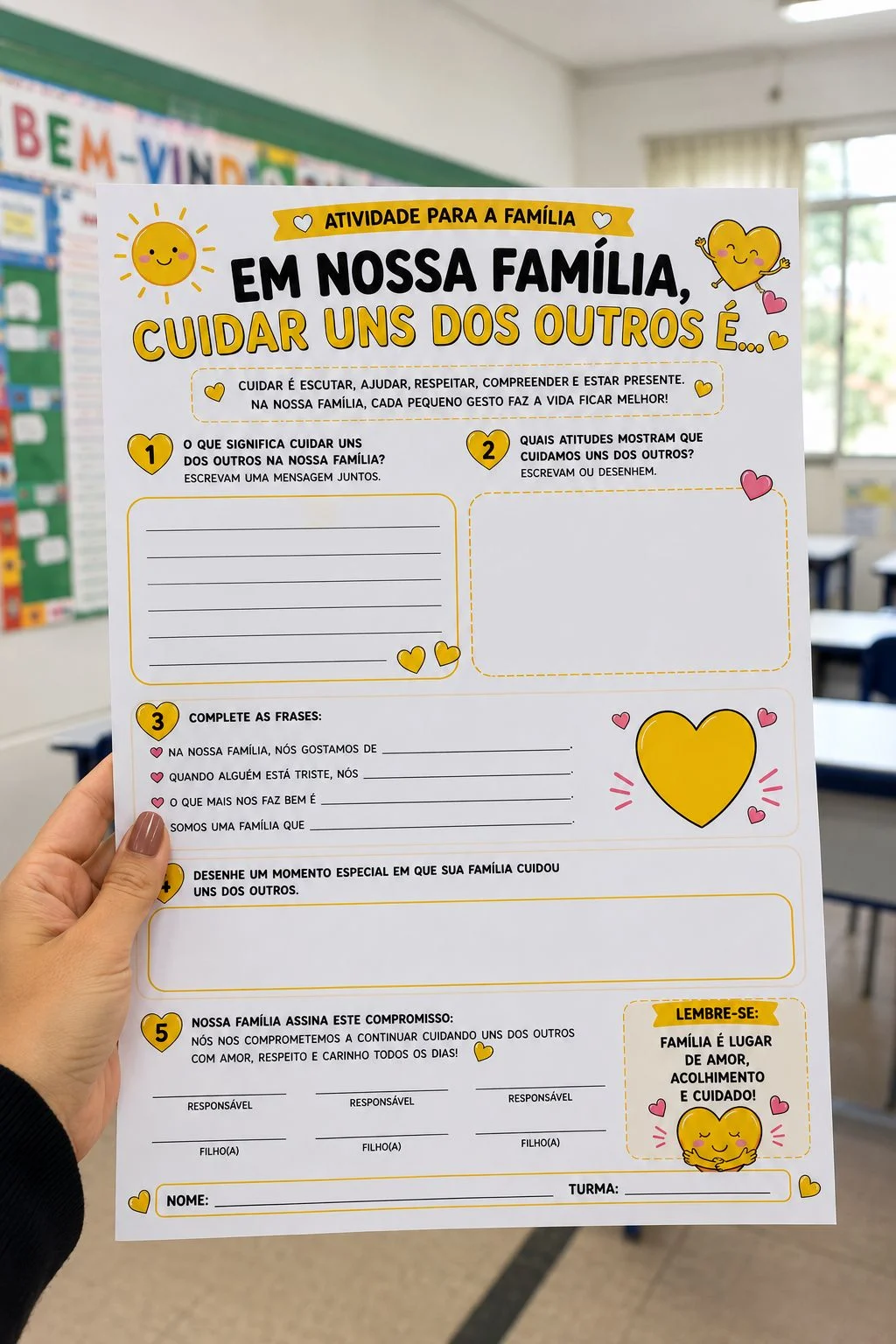 Setembro Amarelo – Painel + Atividades + Sequência Pedagógica-EI03EO01 — amostra 4: Um material completo para trabalhar o…