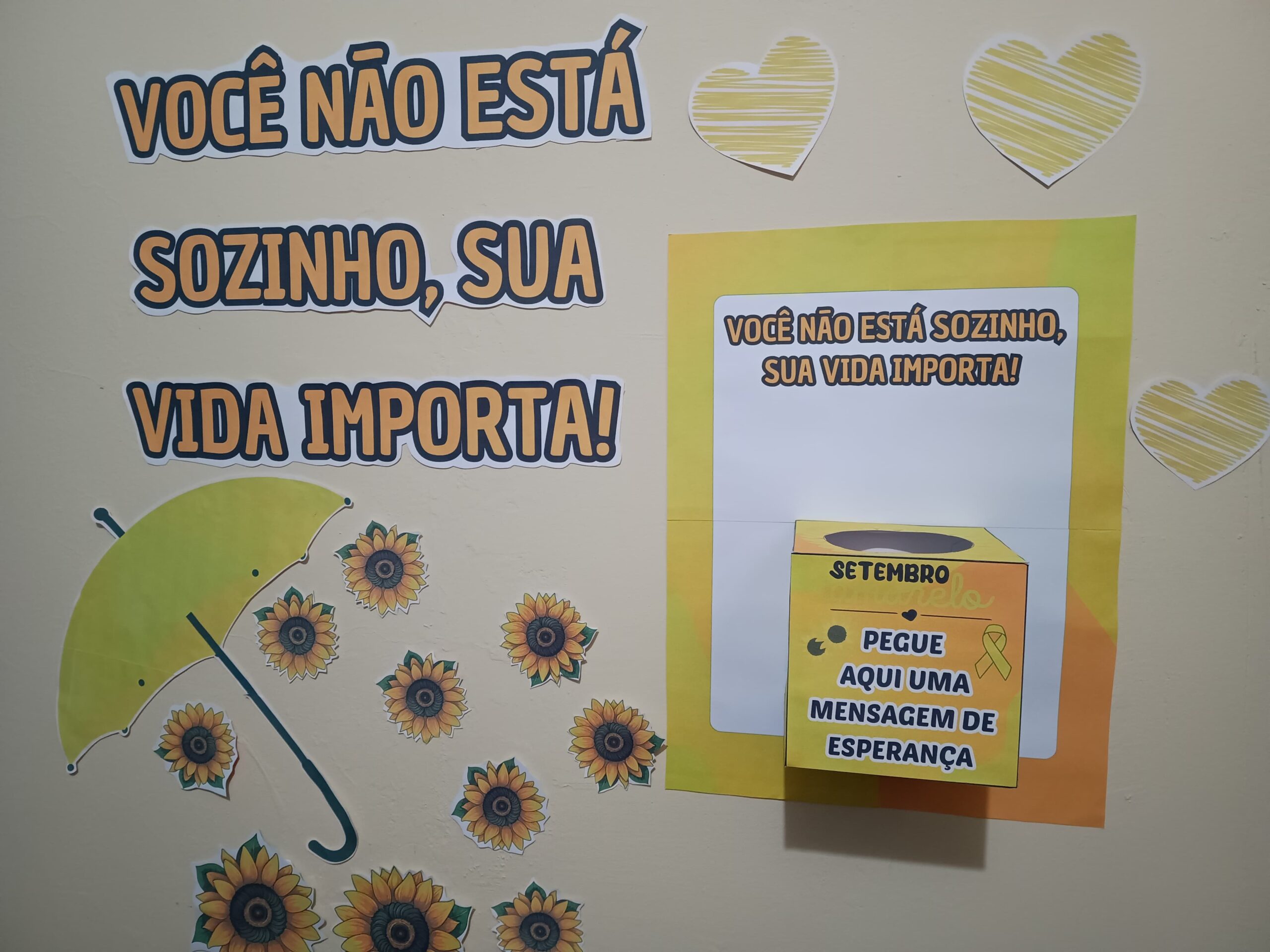 Setembro amarelo valorização da vida - caixa da empatia – PDF para Imprimir — capa do material