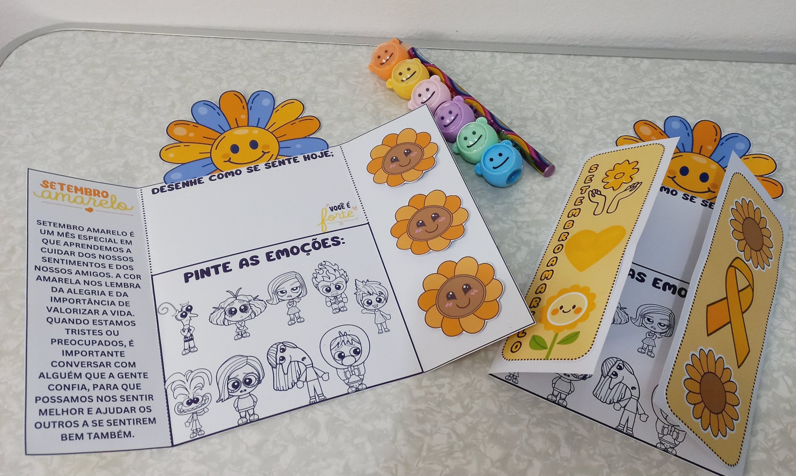 Setembro Verde e amarelo + caixa motivadora – PDF para Imprimir — amostra 3: Setembro Setembro Verde e amarelo + caixa…