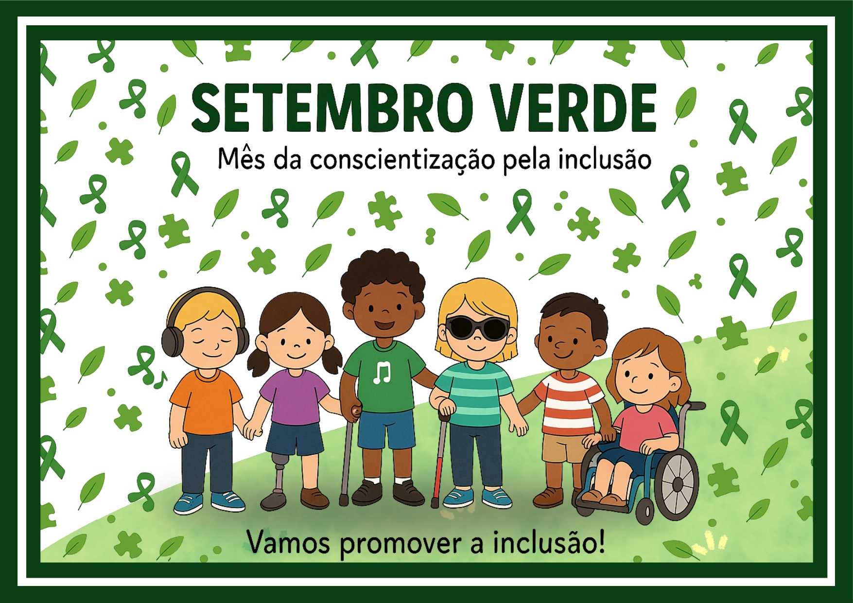 Setembro verde painel inclusão + bônus especial – PDF para Imprimir — capa do material