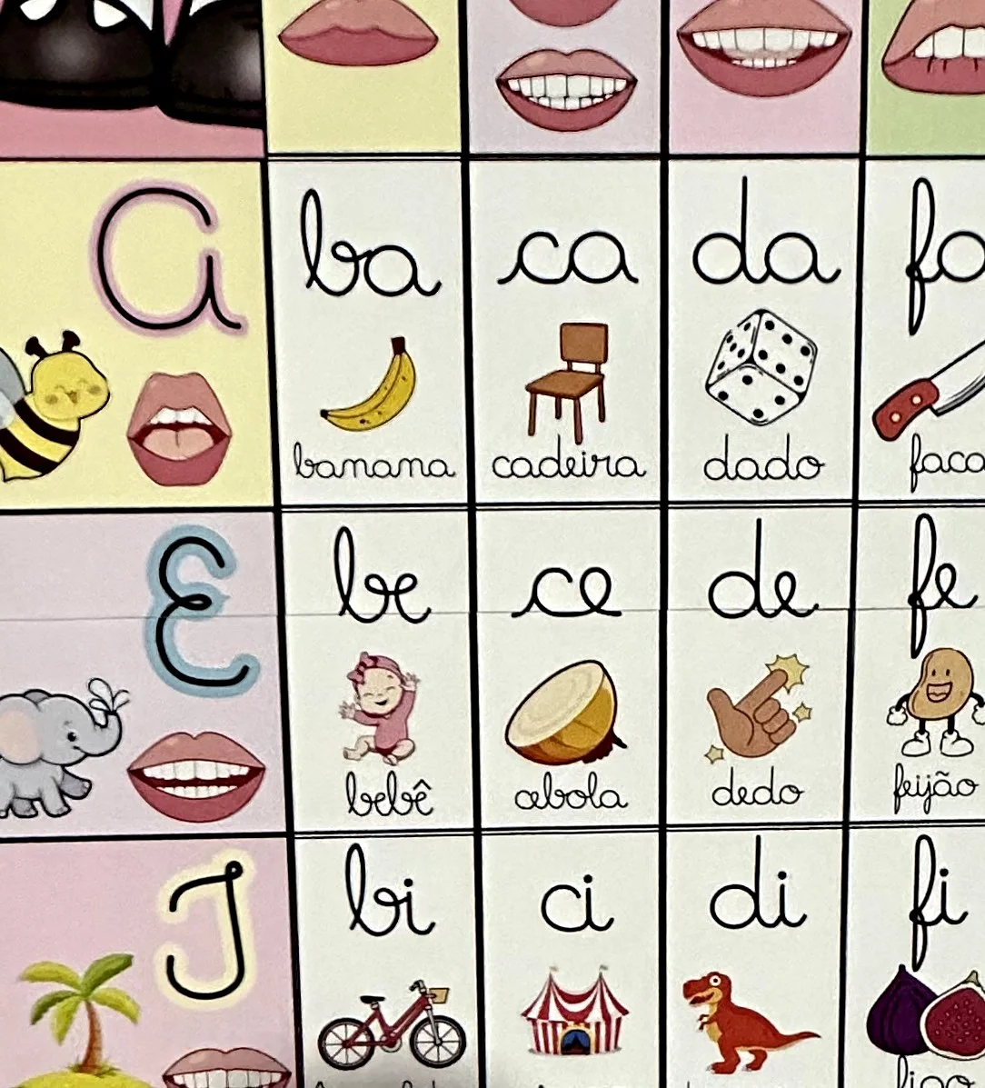 Silabário Cursivo - Silabas Simples | Alfabetização — amostra 1: Sobre o Silabário Cursivo - Silabas Simples