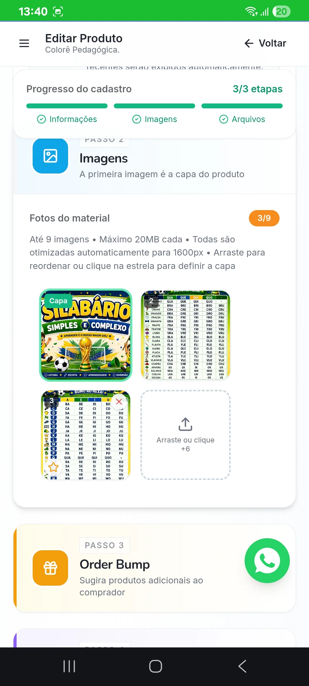 SILABÁRIO DA COPA DO MUNDO 🏆⚽ ALFABETIZAÇÃO — amostra 3: SILABÁRIO DA COPA DO MUNDO 🏆⚽Transforme a alfabetização em uma…