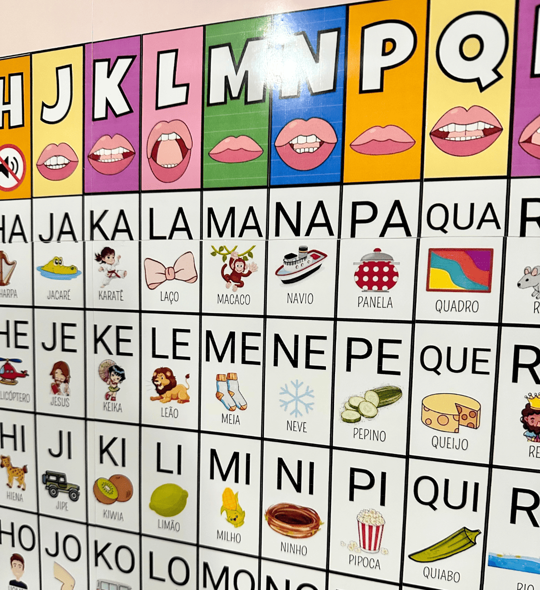 Silabário ilustrado para imprimir: sílabas simples — amostra 4: Para quem é indicado