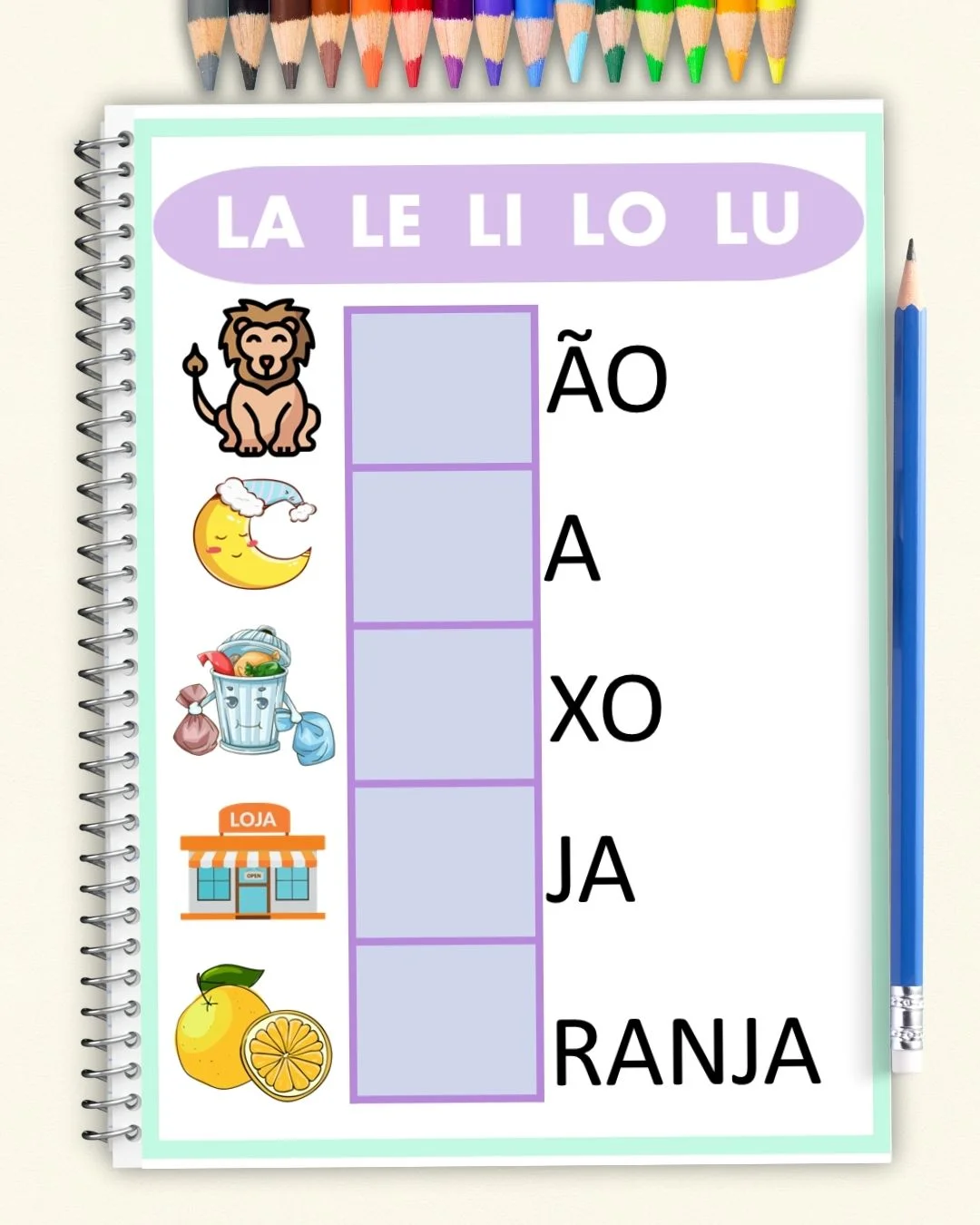 Sílabas iniciais atividade educação especial alfabetização consciência fonológica PDF para imprimir — amostra 5: Transforme…