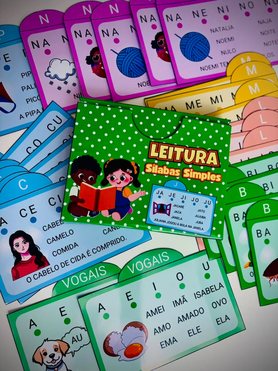 Sílabas Simples 1º Ano e 2º Ano. Fichas de Leitura — amostra 2: 55 fichas de leitura com sílabas simples, palavras e frases… Sílabas Simples 1º Ano e 2º Ano. Fichas de Leitura — amostra 2: 55 fichas de leitura com sílabas simples, palavras e frases…