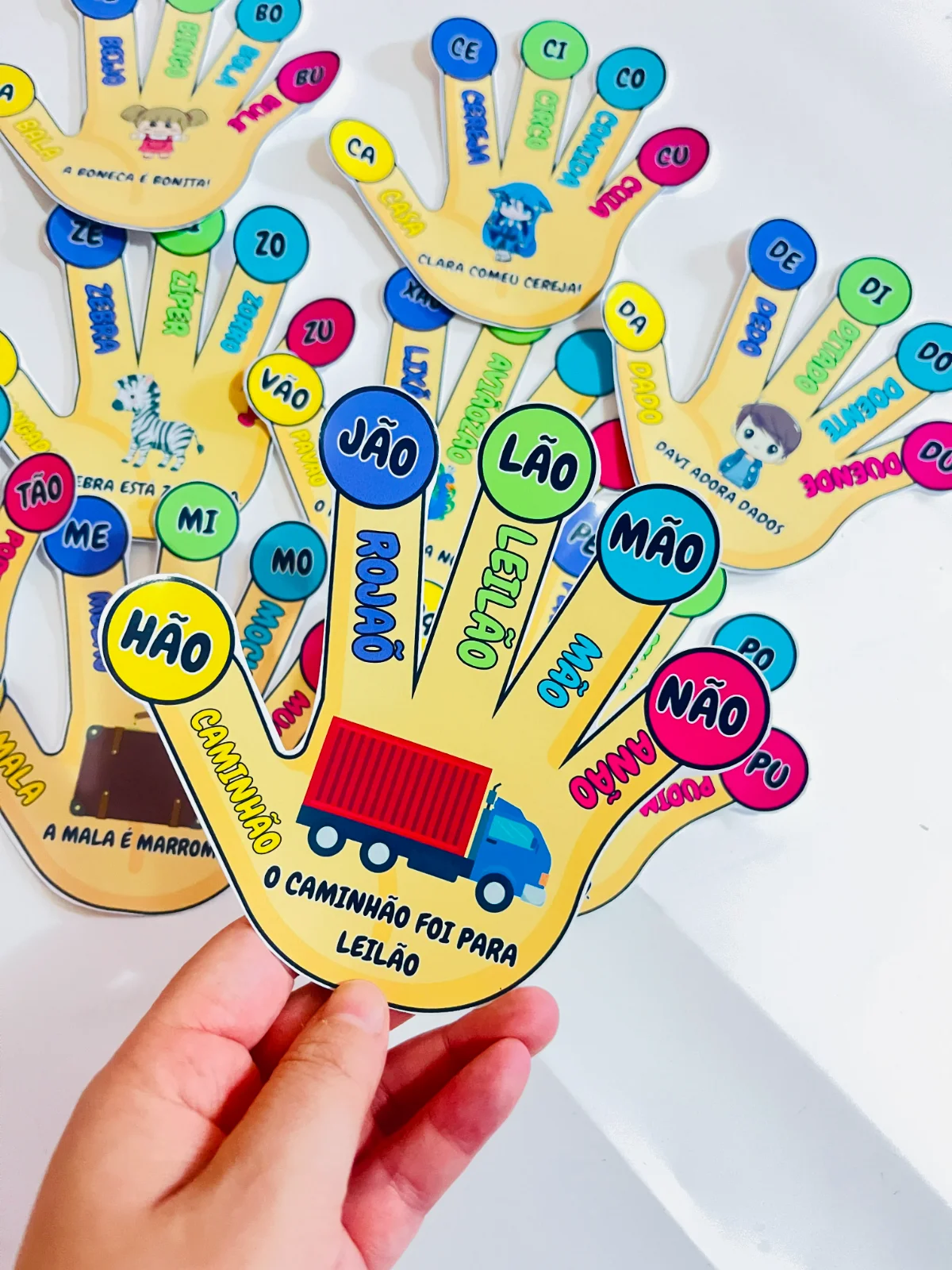 Sílabas Simples na Mãozinha | Alfabetização — Alfabetização para Educação Infantil: Aprender a ler ficou fácil e divertido