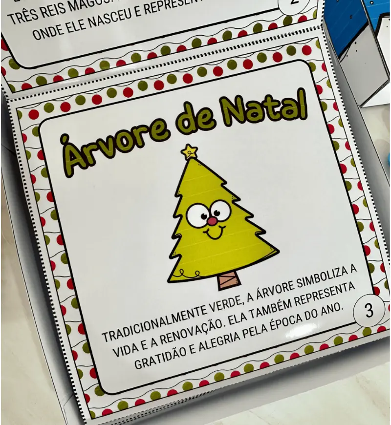 Símbolos do Natal: História na Caixa em PDF para Imprimir — amostra 4: Para quem é indicado