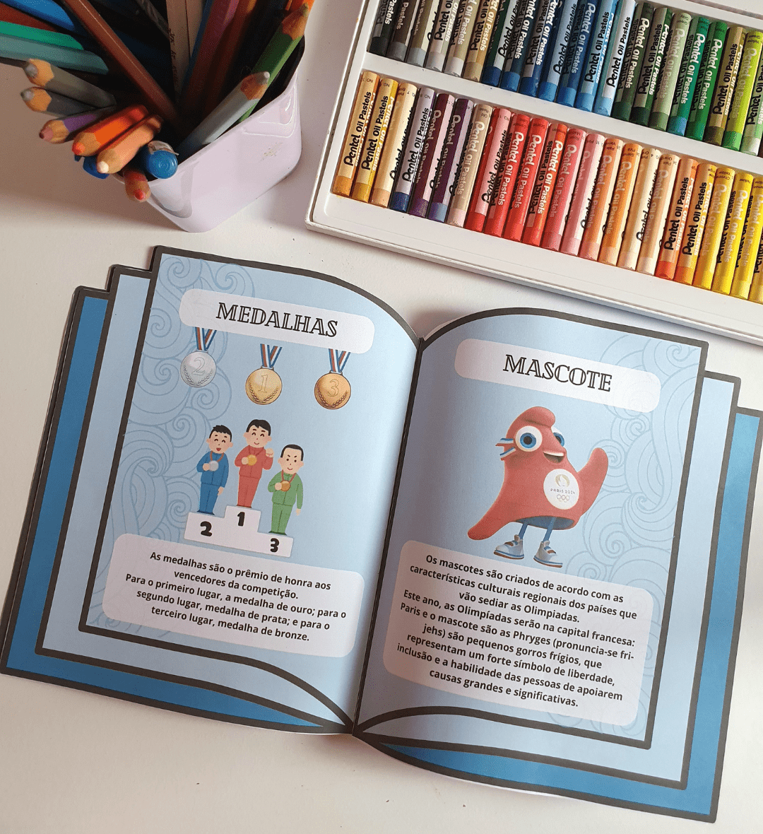 Símbolos Olímpicos: livro em PDF para Educação Infantil — amostra 2: O que o material aborda